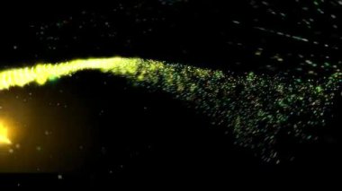 Renkli havai fişek arka planı, siyah ve sarı.