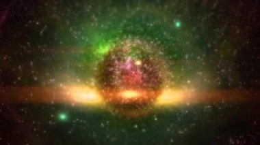 soyut dijital fraktal tasarım arka planı