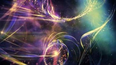 soyut kaotik fraktal arkaplan 3 boyutlu resimleme