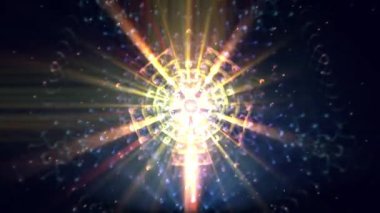 Parlak çizgileri olan soyut arkaplan