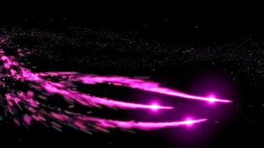 Gece gökyüzünde havai fişekler. 142. Yıl Festivali