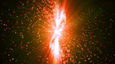 Havai fişekler ve yıldızlarla soyut arkaplan