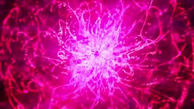 Soyut arkaplan, parlak ışık çizgileri. Renkli bir geçmiş. Soyut tasarım. Duvar kağıdı tasarımı için pankart