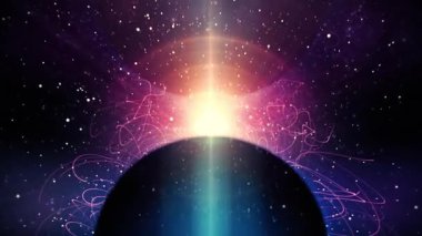 Metnin için alanı olan soyut arkaplan