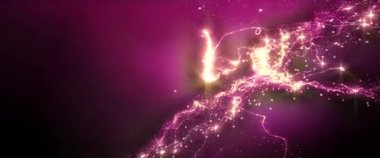 soyut renkli ışık ve yıldız arkaplanı