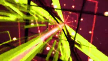 Işıklar ve bokeh ile soyut arkaplan