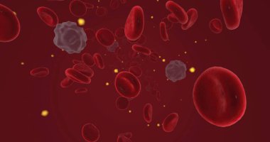 Hypercalcemia is a condition characterized by increased calcium levels in the blood. 3D rendering