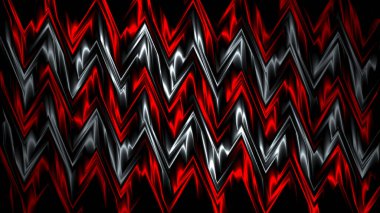 3d Rendering. Abstract red and black light pattern with the gradient. Background black dark modern. Luxurious bright red lines with metallic effect