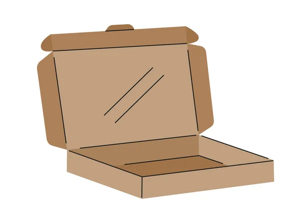 Yemek Karton Paket Vektörü Beslenme Çantaları Karton Bardaklar Geri Dönüşümlü — Stok Vektör