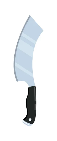 Кухонный Вектор Ножа Профессиональные Кухонные Ножи Резки Мяса Овощей Кухонные — стоковый вектор