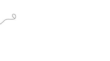 Uçak ikonu sürekli stil, uçuş bozma videosu. Elle çizilmiş kağıt uçak. Kağıt uçak hareketini özetle. Karalama mesajı, mesaj, e-posta sembolleri. Harf dilivery illüstrasyonu.