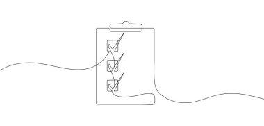 Büyüyen bir grafiğin minimalist sürekli çizimi, iş başarısını, finansal büyümeyi ve performans artışını temsil ediyor. Bu zarif vektör çizimi sunumlar için mükemmeldir