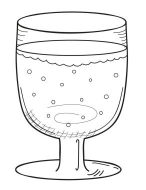 Bira, şarap, Mojito, Margarita, Küba Libre, Martini ve Pi a Colada kokteylleri dahil. Buzlu, portakallı ya da limonlu, restoran ve bar menüleri için mükemmel alkollü ve alkolsüz içecekler içeriyor. El çizimi.