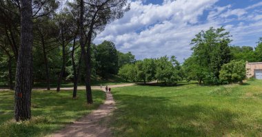 ROME, ITALY - 25 MAYIS 2022 Villa Borghese, Roma, İtalya