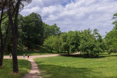 ROME, ITALY - 25 MAYIS 2022 Villa Borghese, Roma, İtalya