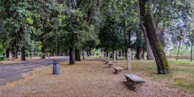 ROME, ITALY - 25 MAYIS 2022 Villa Borghese, Roma, İtalya
