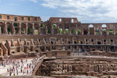 ROME, ITALY - 25 MAYIS 2022: Roma, İtalya 'da Kolezyum.