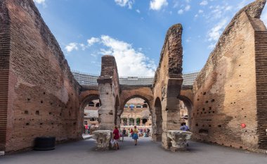 ROME, ITALY - 25 MAYIS 2022: Roma, İtalya 'da Kolezyum.