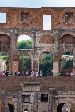 ROME, ITALY - 25 MAYIS 2022: Roma, İtalya 'da Kolezyum.