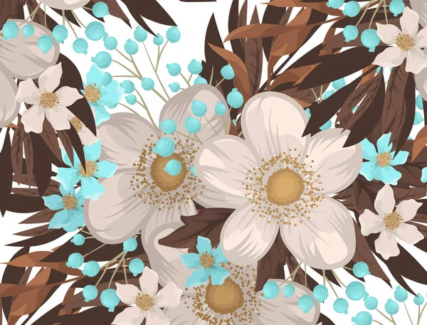 A Elegant flowers backgrounds. Classic illustration for wrappers, wallpapers, postcards