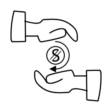 Özbekistan 'ın Sum para birimi olarak kaydet. Eller ve para.