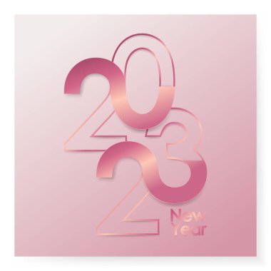 2023, 2023 arkaplan, 2023 yeni yıl. 2023 Mutlu Yıllar Geçmiş Tasarımı. Tebrik kartı, bayrak, poster.