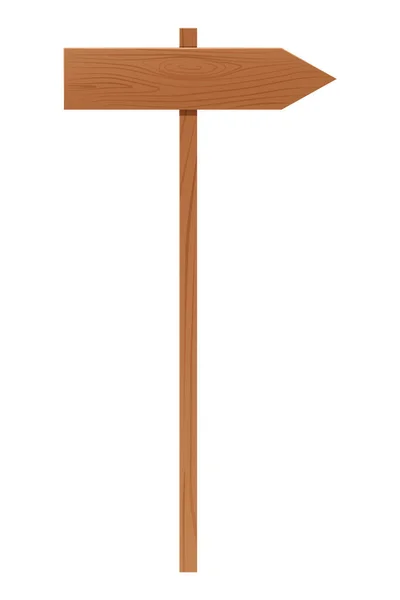 Ξύλινη Πινακίδα Ρουστίκ Σανίδα Σανίδα Θέση Ξύλινη Πινακίδα Παλιά Οδική — Διανυσματικό Αρχείο