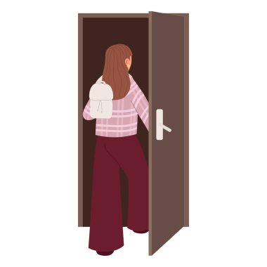 İnsanlar kapıları açıyor, içeri giriyor, evden çıkıyorlar. Evden ayrılıyorum, ofise geri dönüyorum. Kapıları açın.