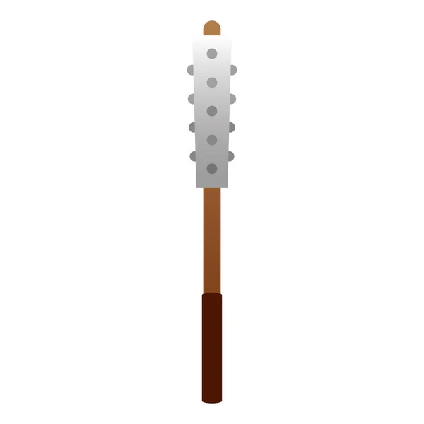 Isolated Hammer Weapon Medieval Icon Vector Illustration — Stock Vector