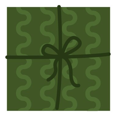 İzole edilmiş bir noelin üst görünümü Vektör illüstrasyonuName