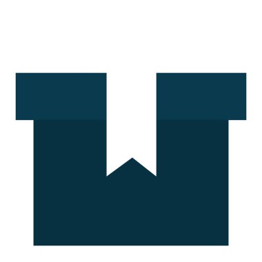 Çizgi film stili izole edilmiş noel hediyesi simgesi Vektör illüstrasyonu