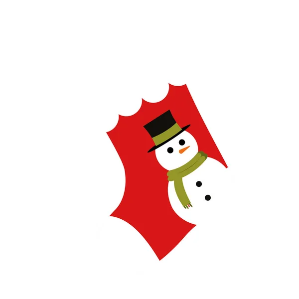 Icono Aislado Del Boceto Del Calcetín Navidad Ilustración Vectorial — Vector de stock