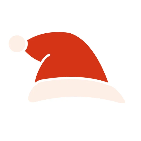 Icono Sombrero Invierno Color Aislado Ilustración Vectorial — Vector de stock