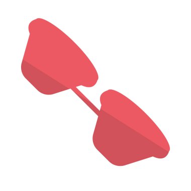 Isolated silhouette of a pair of drums musical instrument icon Vector illustration