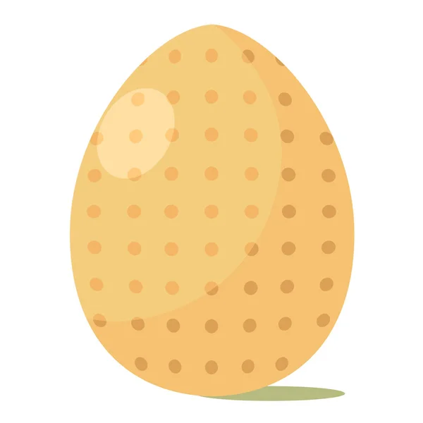 Μεμονωμένη Έγχρωμη Εικόνα Διάνυσμα Αυγών Του Πάσχα — Διανυσματικό Αρχείο