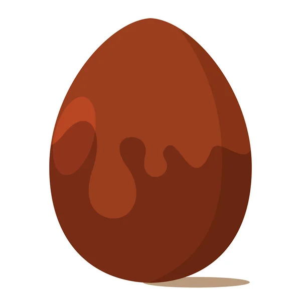 Isolated Colored Easter Egg Icon Vector Illustration — Stock Vector