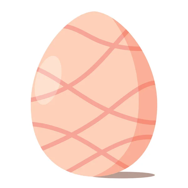 Renkli Paskalya Yumurtası Ikonu Vektör Illüstrasyonuname — Stok Vektör