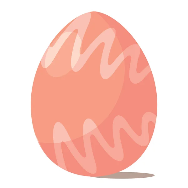 Ізольовані Кольорові Значки Великодніх Яєць Векторні Ілюстрації — стоковий вектор