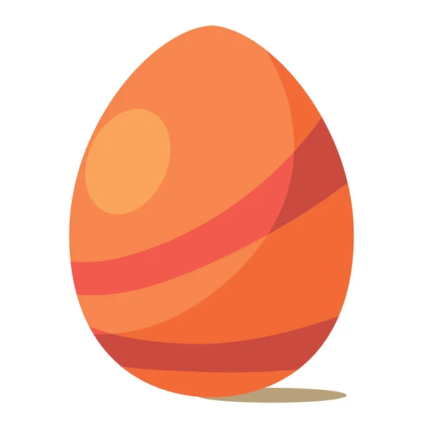 Ізольовані Кольорові Значки Великодніх Яєць Векторні Ілюстрації — стоковий вектор