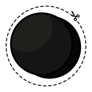 İzole edilmiş renkli hokey diski spor ikonu Vektör illüstrasyonu