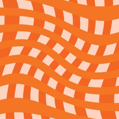 Renkli 70 'lerin modası geçmiş duvar kağıdı Vektörü illüstrasyonu