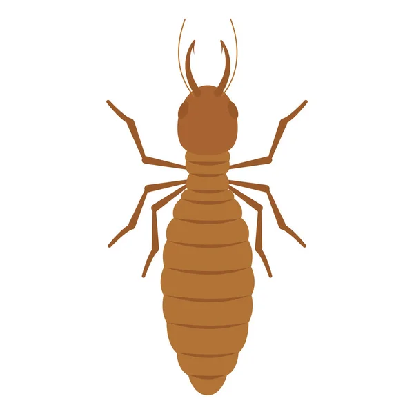 Illustration Vectorielle Isolée Fourmi Colorée Insecte Animal — Image vectorielle
