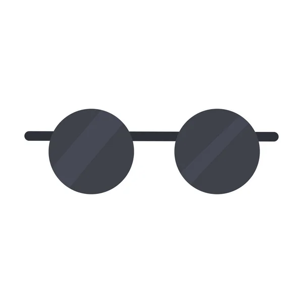 Isolado Colorido Moda Óculos Sol Ícone Vector Ilustração —  Vetores de Stock