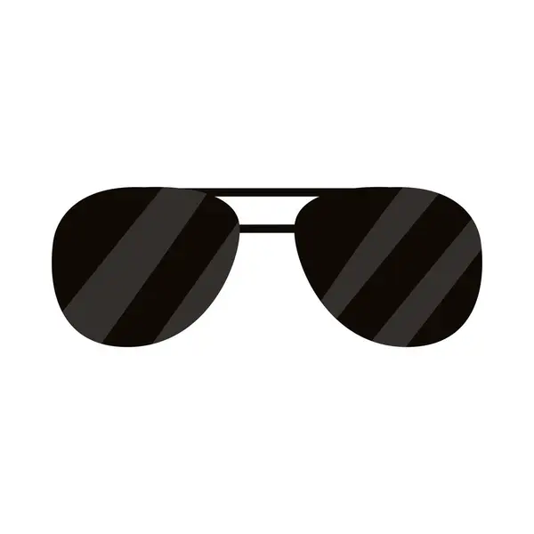 Isolated Colored Fashion Sunglasses Icon Vector Illustration — Stock Vector