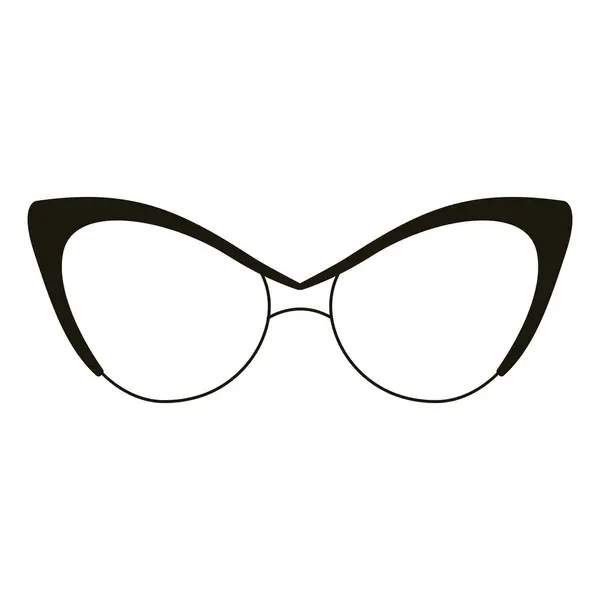 Isolado Colorido Moda Óculos Ícone Vector Ilustração —  Vetores de Stock