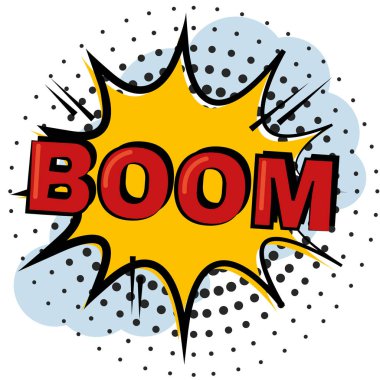 Kabarcık sohbet ifadesi olan renkli çizgi roman sayfası Pop Art Vector illüstrasyonu