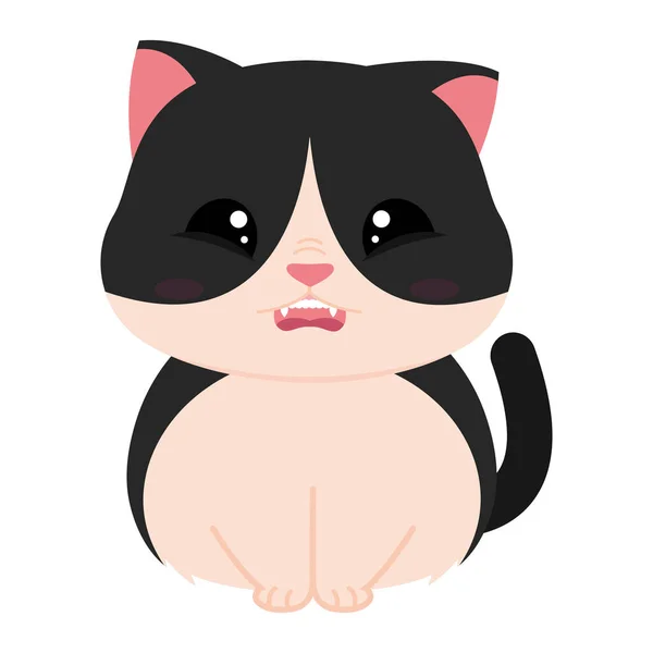 cute cartoon angry cat 12548171 Vector Art at Vecteezy