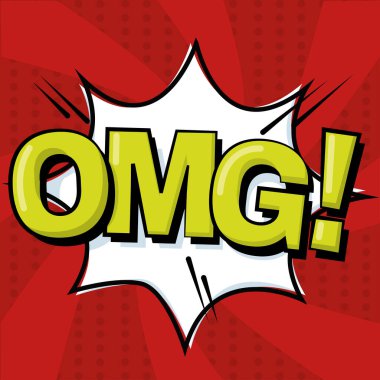 Çizgi roman sayfası Vektör illüstrasyonunda izole komik konuşma balonu sohbeti