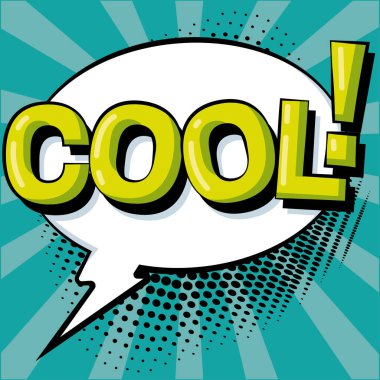 Çizgi roman sayfası Vektör illüstrasyonunda izole komik konuşma balonu sohbeti