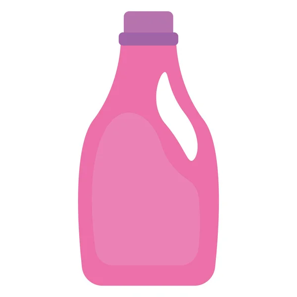 Icono Limpieza Botella Jabón Líquido Color Aislado Ilustración Vectorial — Vector de stock